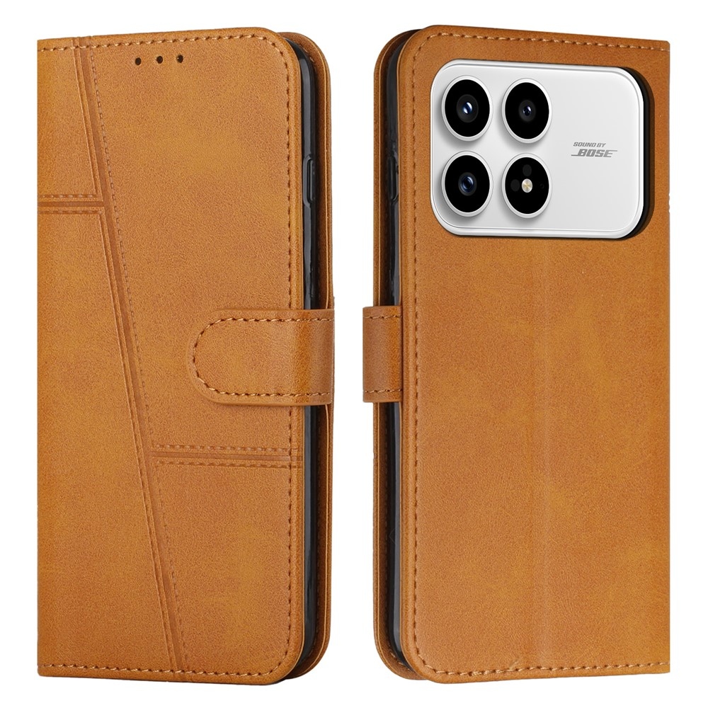 Line knížkové pouzdro na Xiaomi Poco F8 Pro 5G - žluté