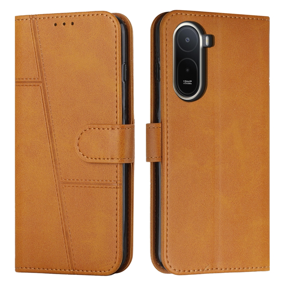 Line knížkové pouzdro na Xiaomi Redmi A7 Pro - žluté