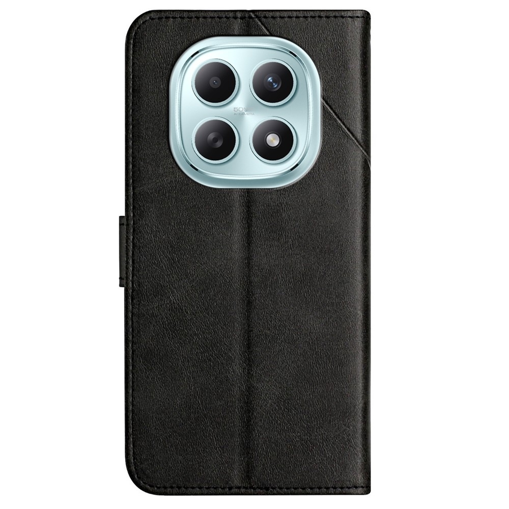 Line knížkové pouzdro na Xiaomi Redmi Note 15 4G - černé