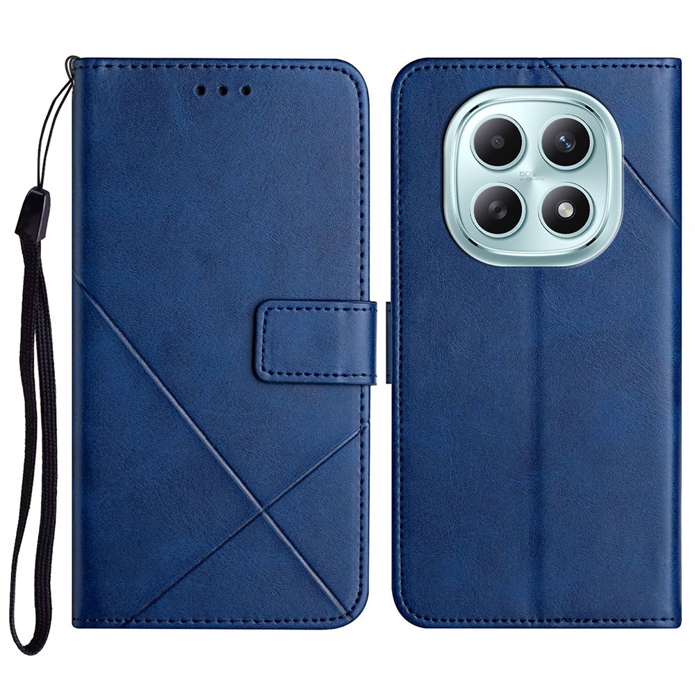 Line knížkové pouzdro na Xiaomi Redmi Note 15 4G - modré