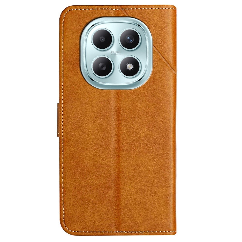 Line knížkové pouzdro na Xiaomi Redmi Note 15 4G - žluté