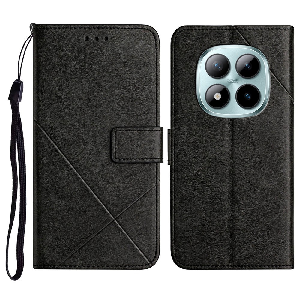 Line knížkové pouzdro na Xiaomi Redmi Note 15 Pro 4G - černé