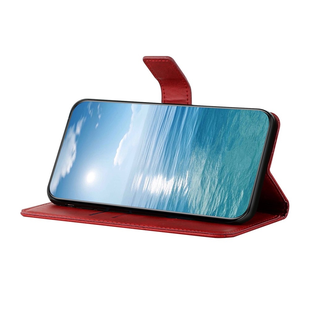 Line knížkové pouzdro na Xiaomi Redmi Note 15 Pro 4G - červené