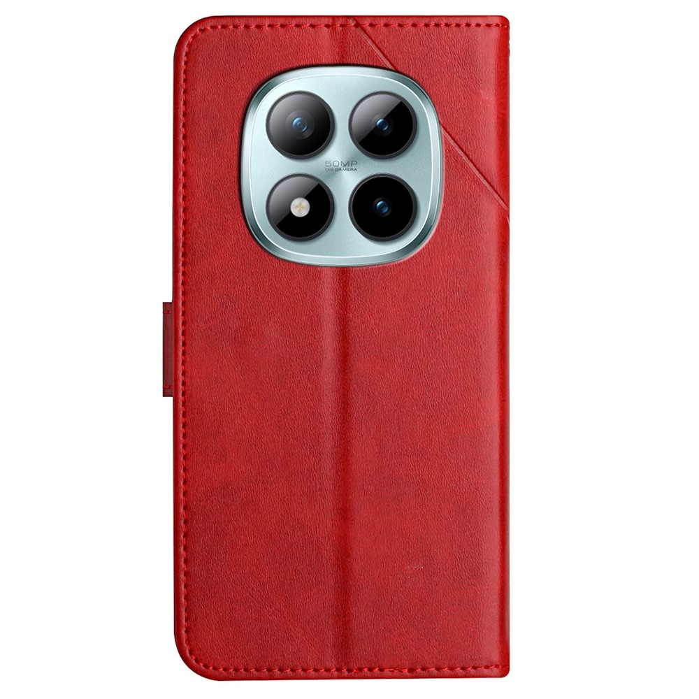 Line knížkové pouzdro na Xiaomi Redmi Note 15 Pro 4G - červené