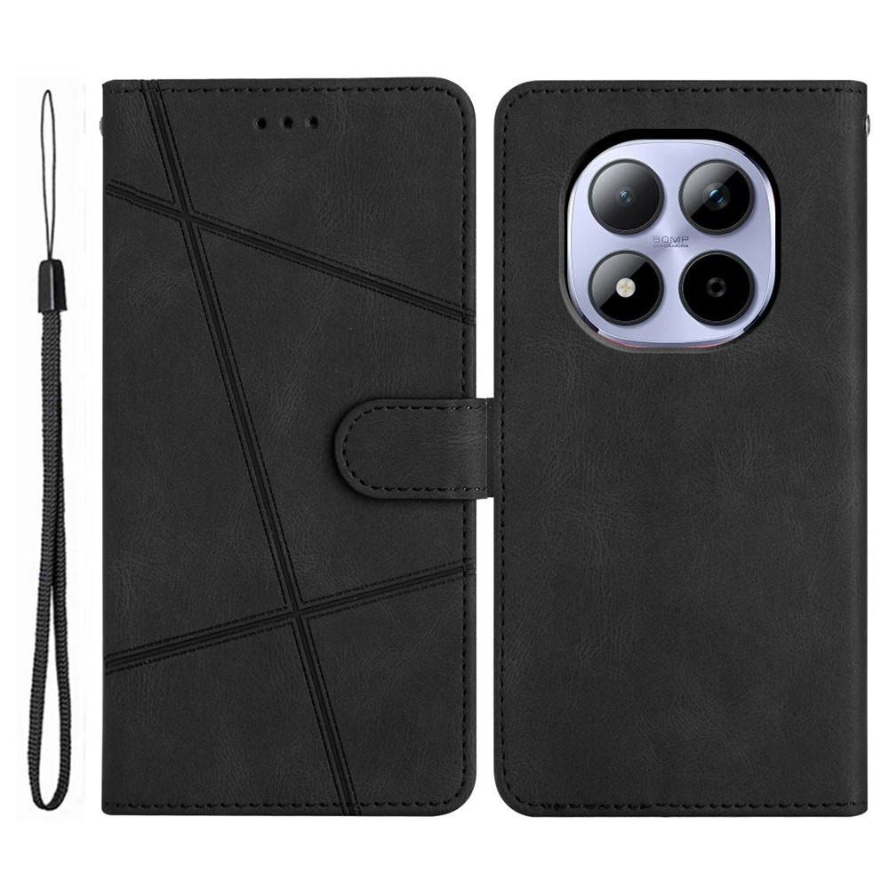 Line knížkové pouzdro na Xiaomi Redmi Note 15 Pro 5G - černé