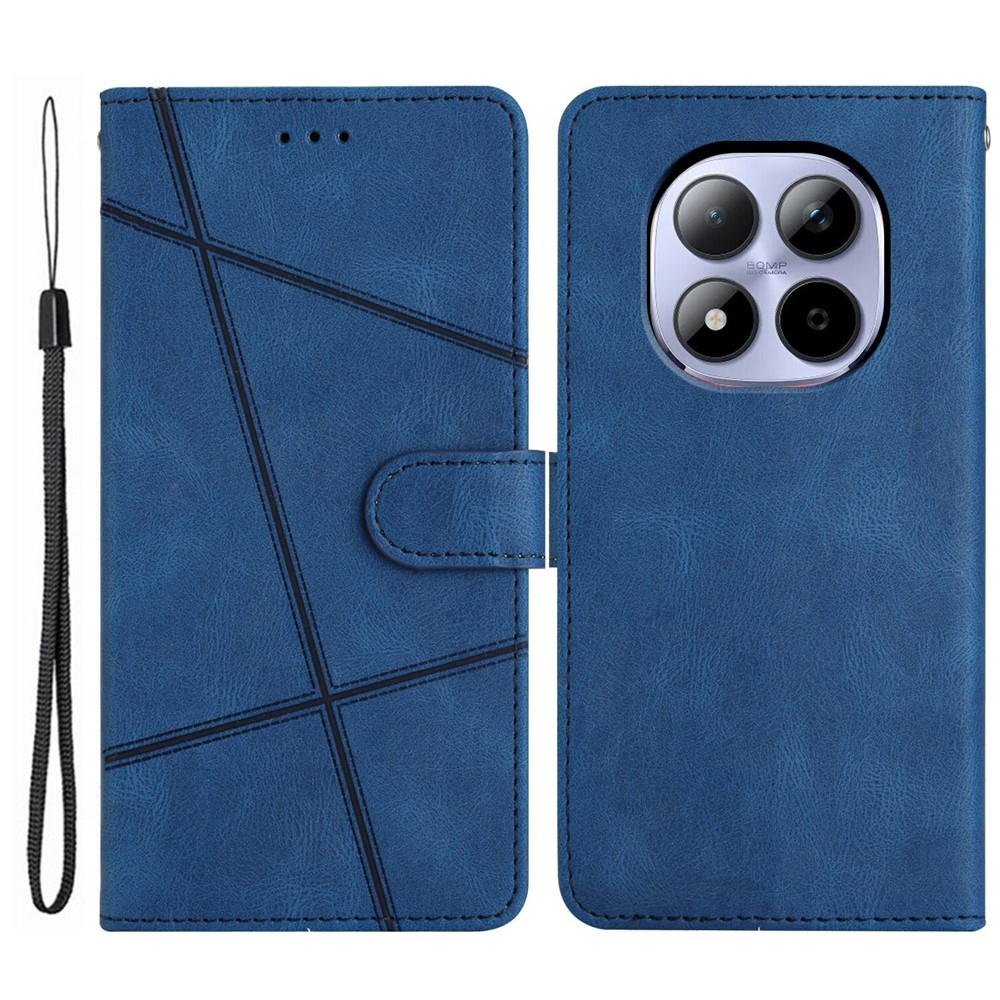 Line knížkové pouzdro na Xiaomi Redmi Note 15 Pro 5G - modré