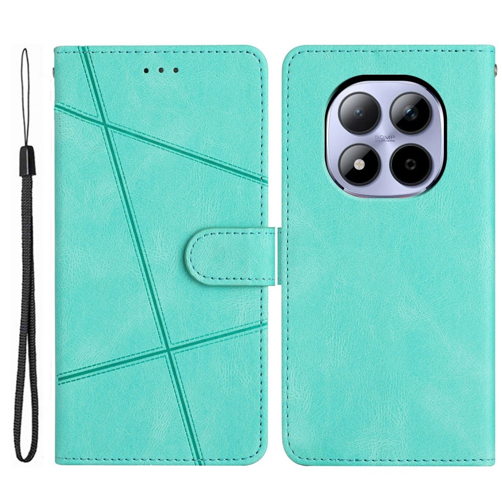 Line knížkové pouzdro na Xiaomi Redmi Note 15 Pro 5G - zelené