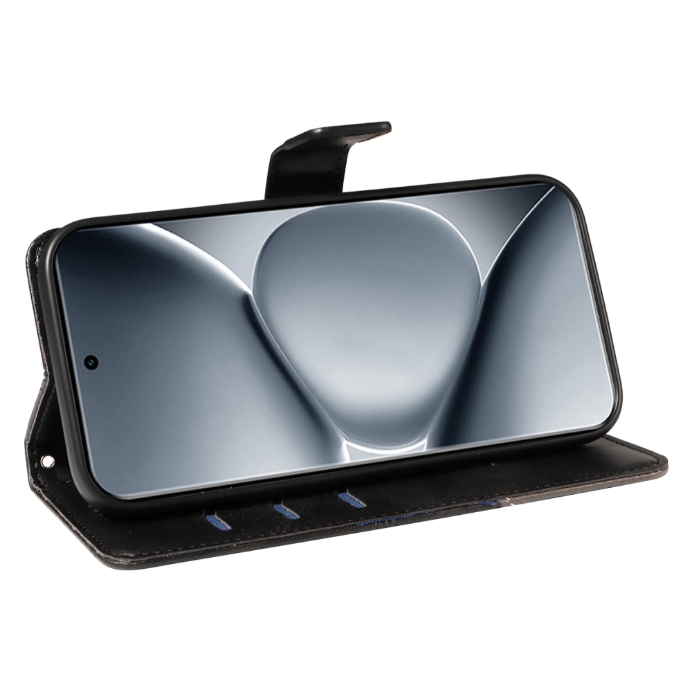 Lines knížkové pouzdro na Xiaomi Redmi Note 15 Pro+ 5G - černé