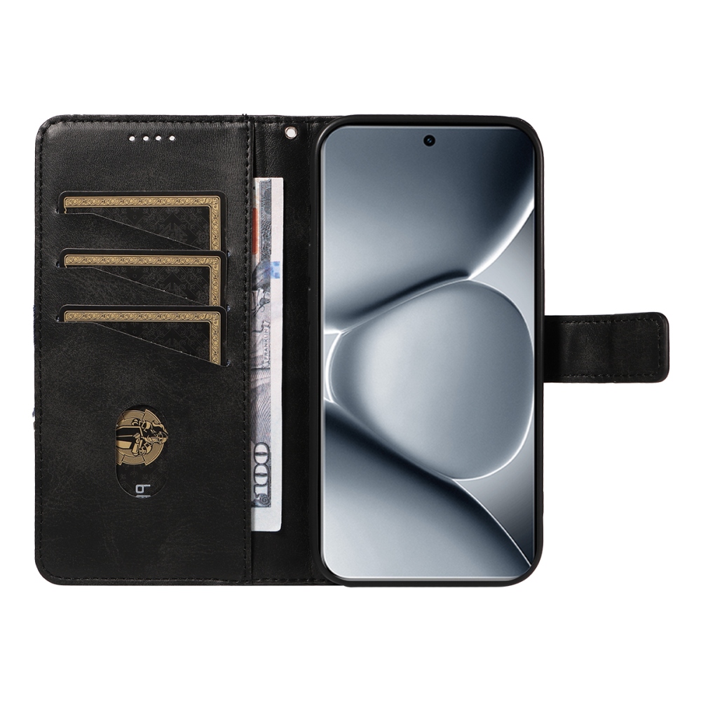 Lines knížkové pouzdro na Xiaomi Redmi Note 15 Pro+ 5G - černé