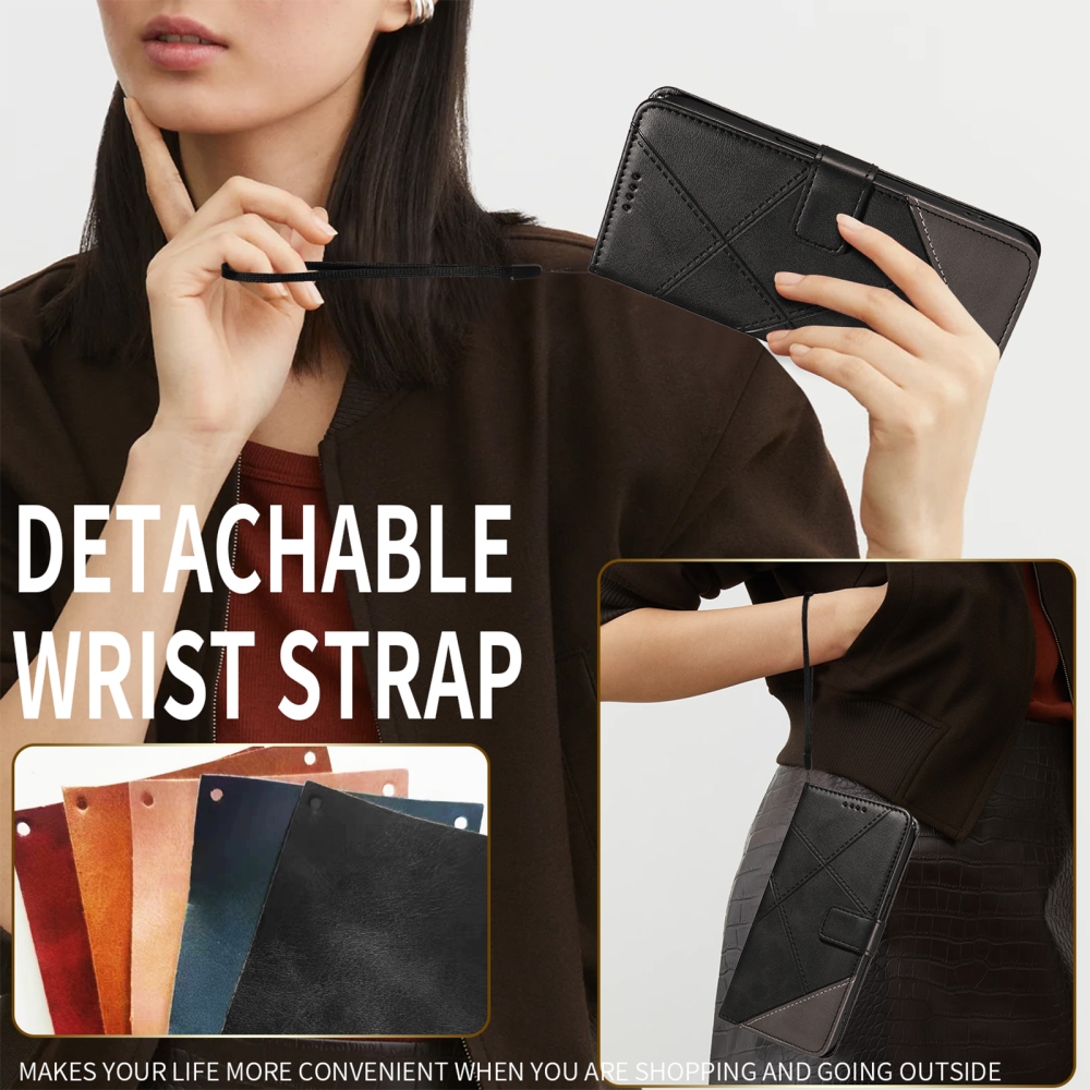 Lines knížkové pouzdro na Xiaomi Redmi Note 15 Pro+ 5G - černé