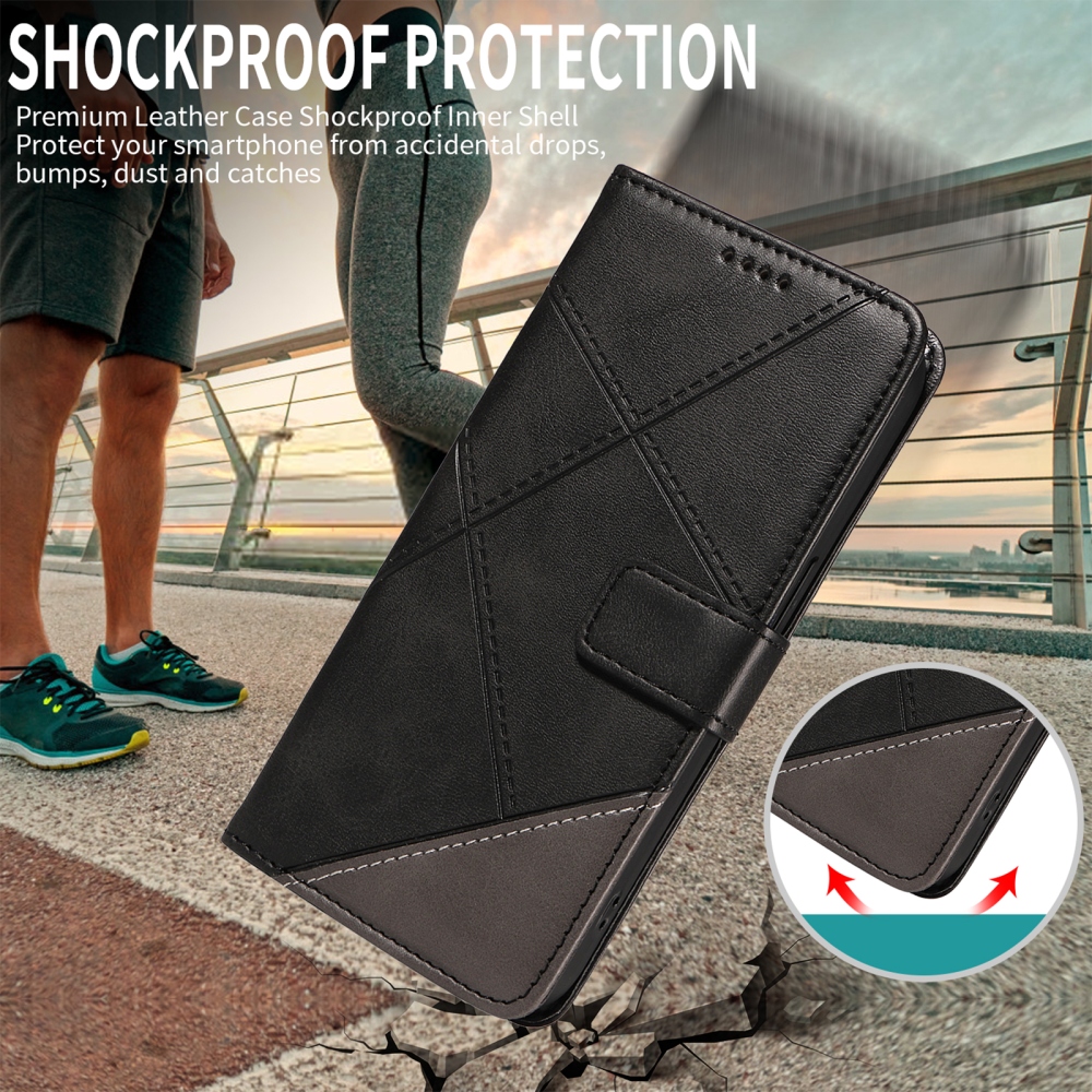 Lines knížkové pouzdro na Xiaomi Redmi Note 15 Pro+ 5G - černé