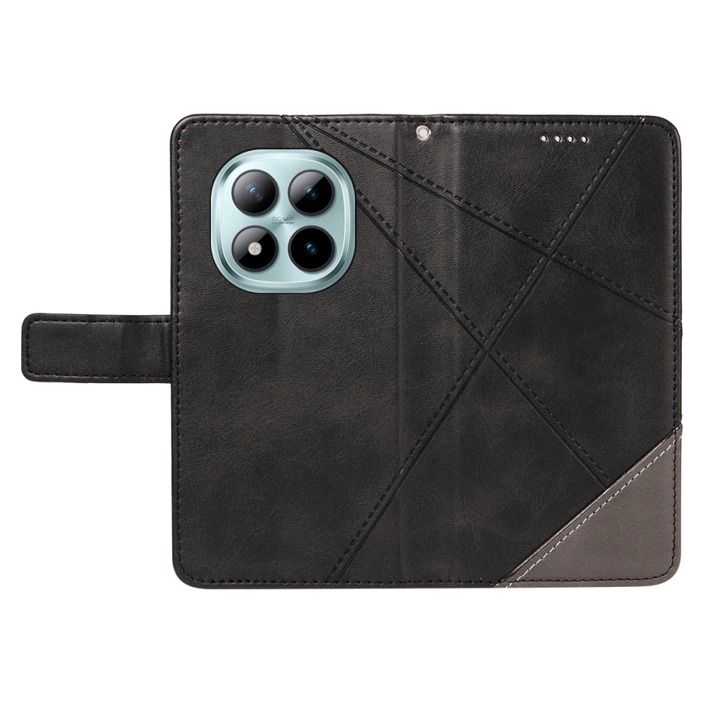 Lines knížkové pouzdro na Xiaomi Redmi Note 15 Pro+ 5G - černé