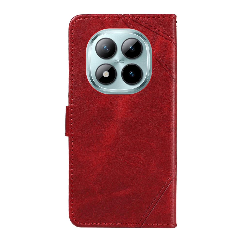 Lines knížkové pouzdro na Xiaomi Redmi Note 15 Pro+ 5G - červené