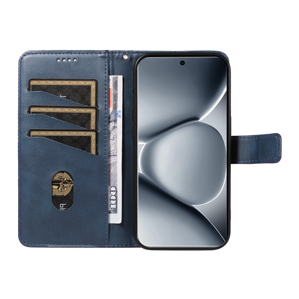 Lines knížkové pouzdro na Xiaomi Redmi Note 15 Pro+ 5G - modré