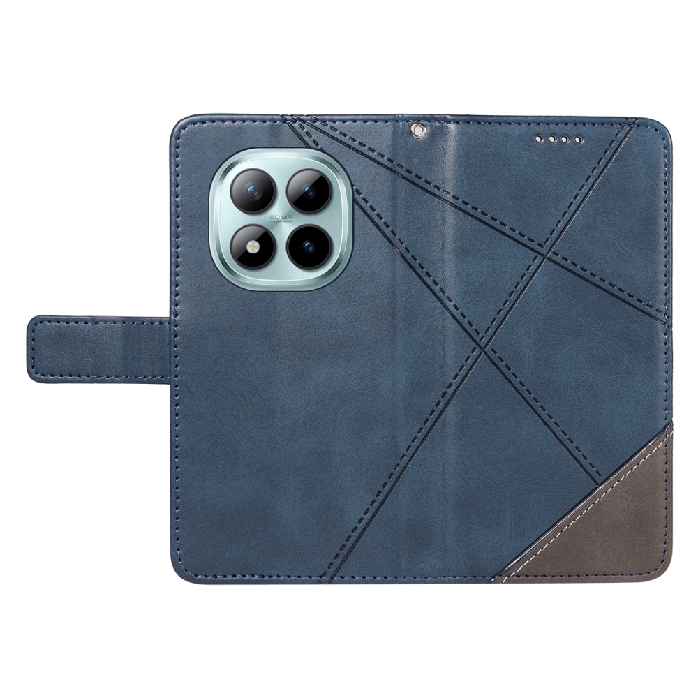 Lines knížkové pouzdro na Xiaomi Redmi Note 15 Pro+ 5G - modré