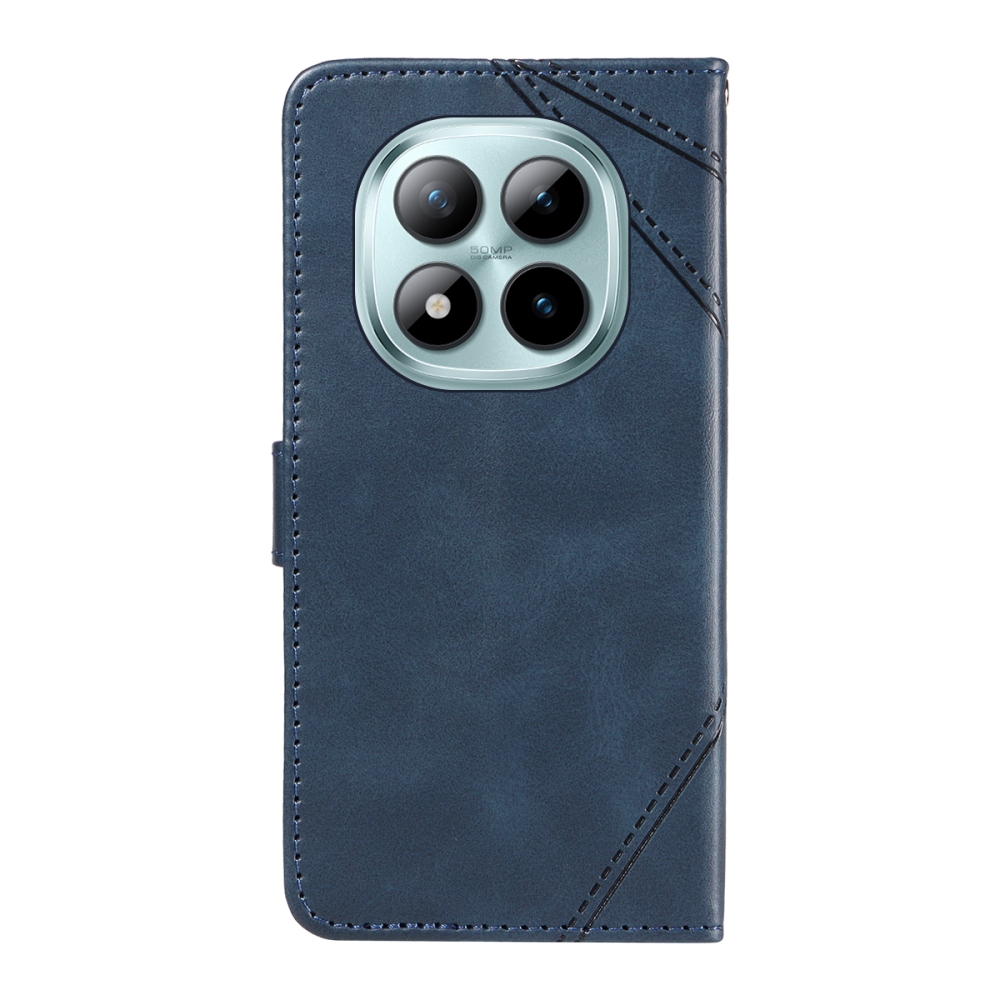 Lines knížkové pouzdro na Xiaomi Redmi Note 15 Pro+ 5G - modré