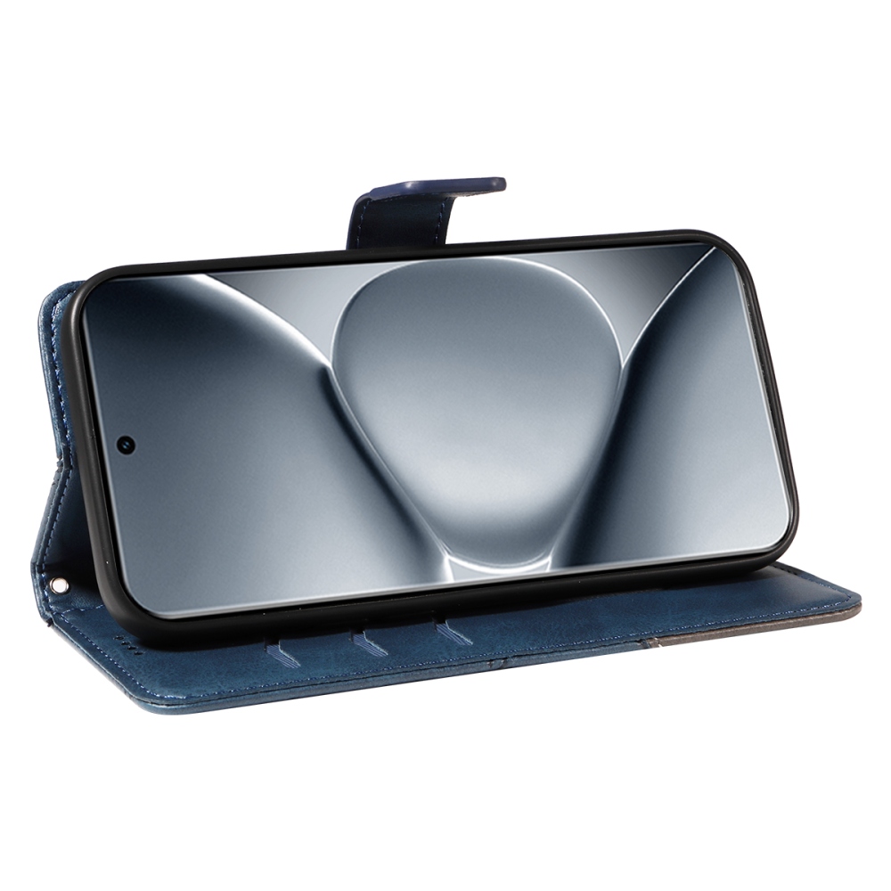 Lines knížkové pouzdro na Xiaomi Redmi Note 15 Pro+ 5G - modré