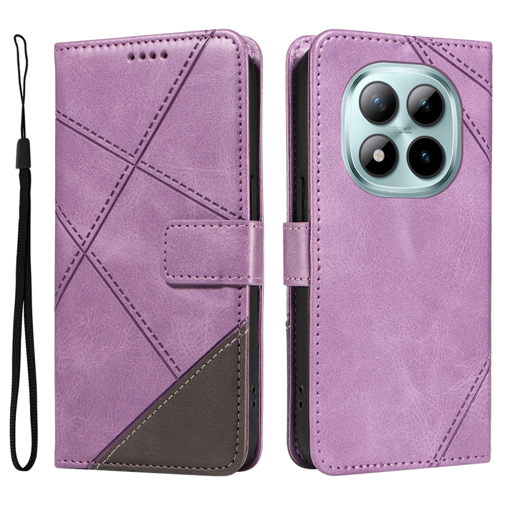 Lines knížkové pouzdro na Xiaomi Redmi Note 15 Pro+ 5G - světlefialové