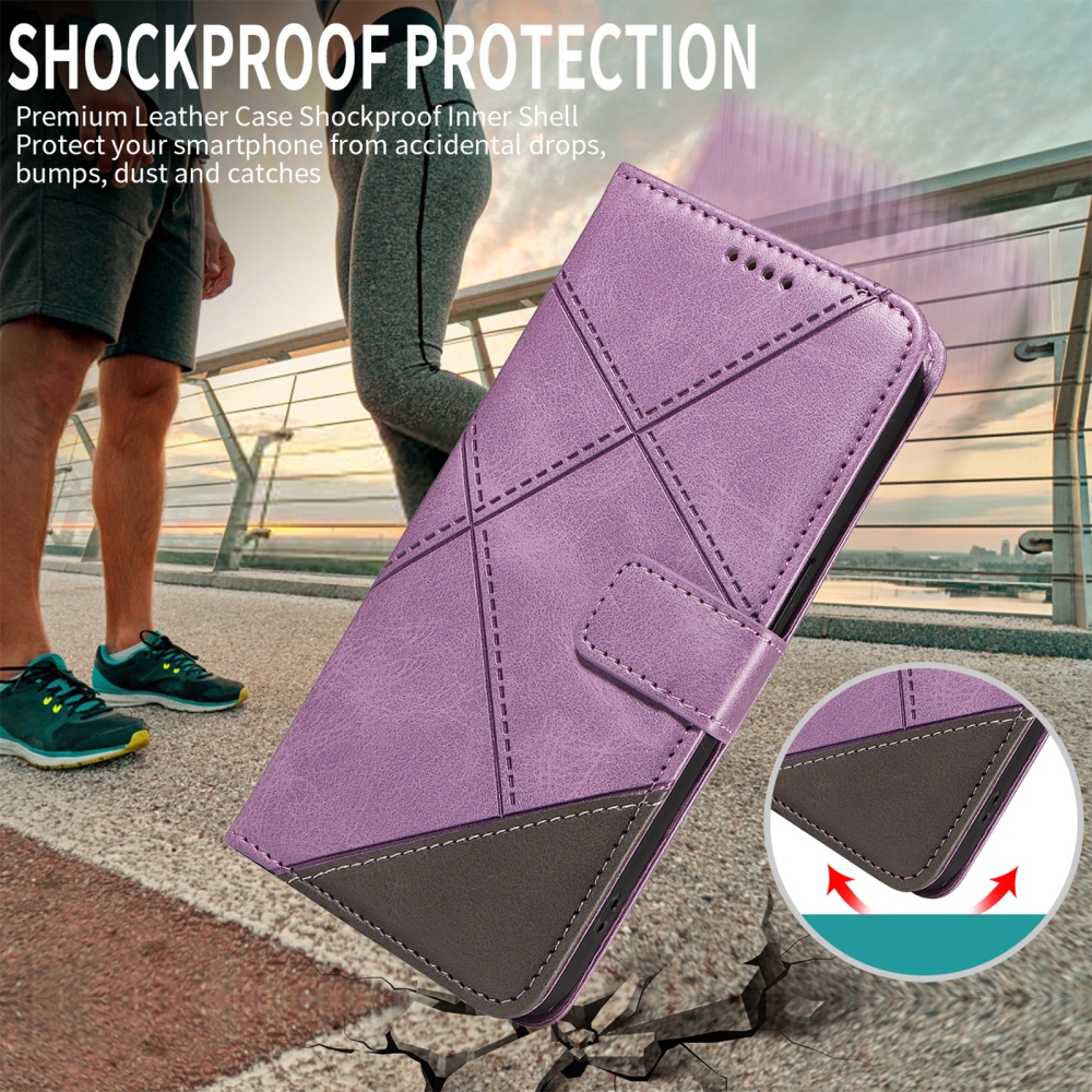 Lines knížkové pouzdro na Xiaomi Redmi Note 15 Pro+ 5G - světlefialové