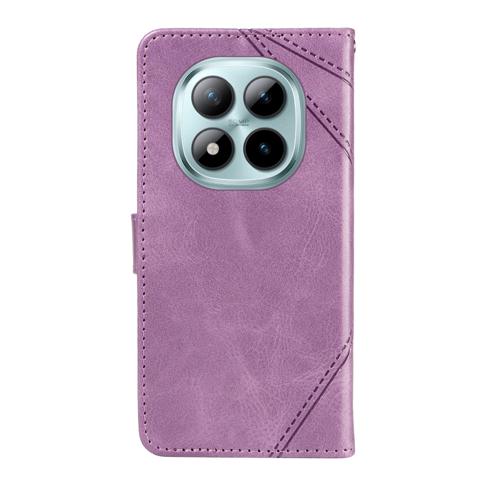 Lines knížkové pouzdro na Xiaomi Redmi Note 15 Pro+ 5G - světlefialové