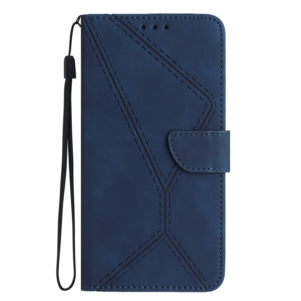 Linesy knížkové pouzdro na Infinix Hot 50 Pro+ - modré
