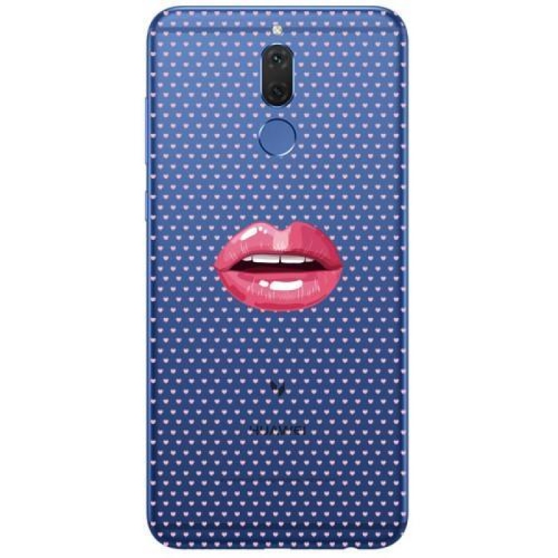 Lips gelový obal na Huawei Mate 10 Lite - lesklé rtíky