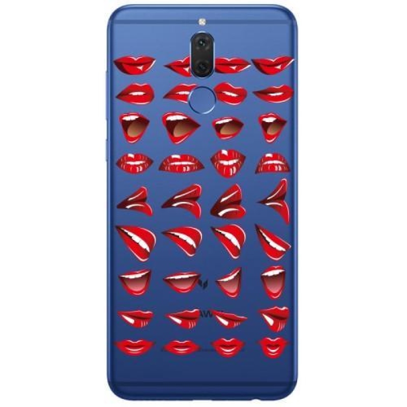Lips gelový obal na Huawei Mate 10 Lite - žhavé rtíky