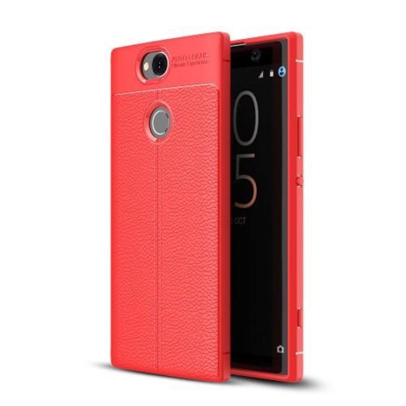 Litch gelový kryt na mobil Sony Xperia XA2 Plus - červený