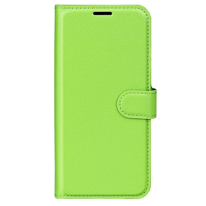 Litchi knížkové pouzdro na Huawei P60 Pro - zelené