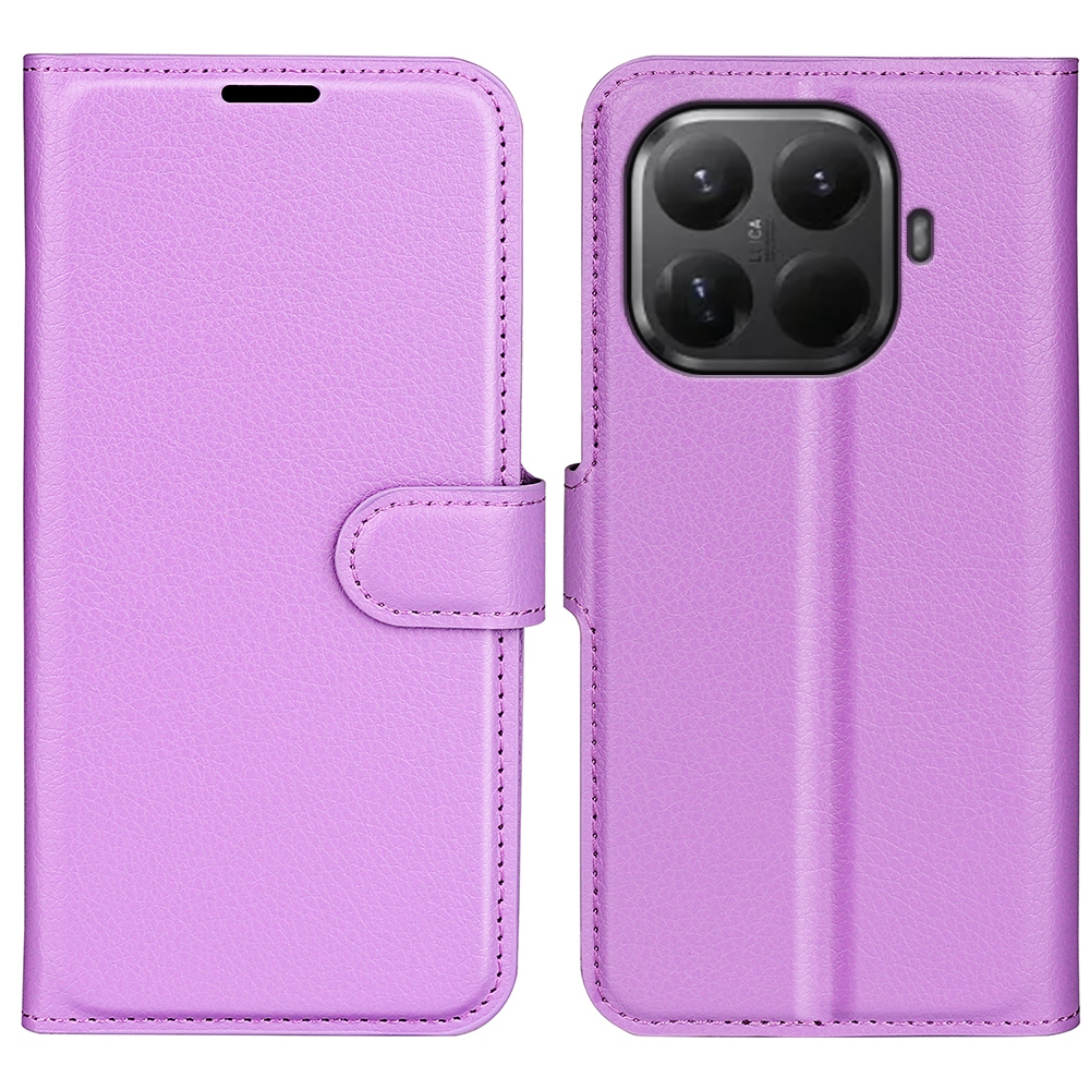 Litchi knížkové pouzdro na mobil Xiaomi 17T - fialové