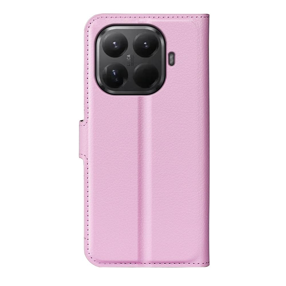 Litchi knížkové pouzdro na mobil Xiaomi 17T - růžové
