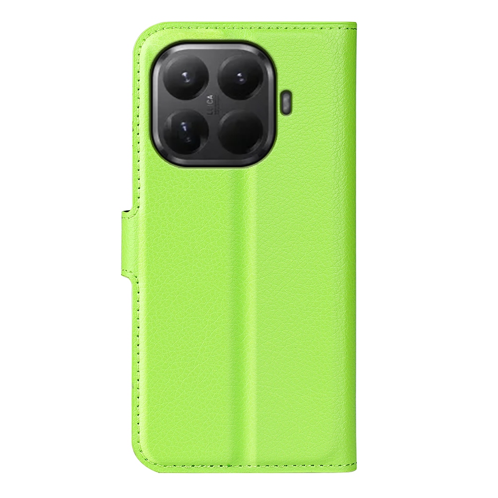 Litchi knížkové pouzdro na mobil Xiaomi 17T - zelené