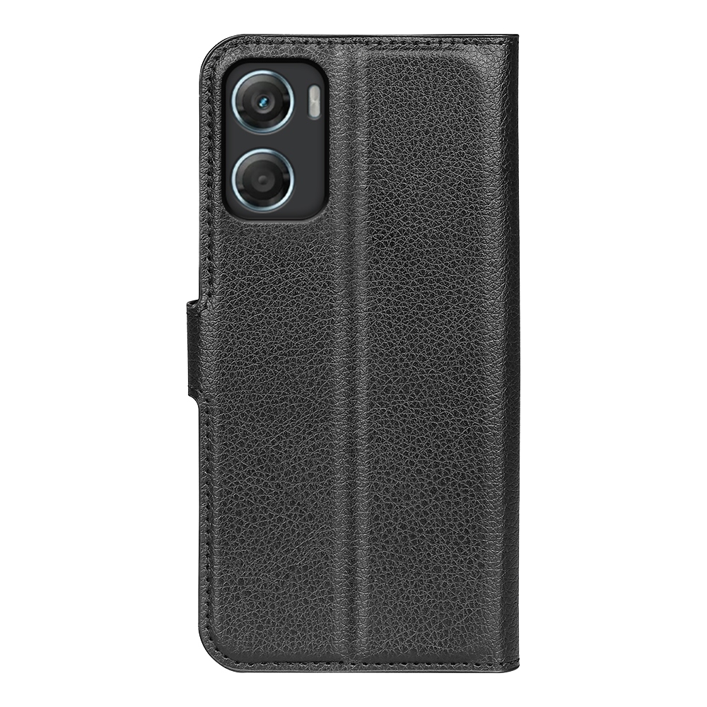 Litchi knížkové pouzdro na Motorola Moto G06 - černé