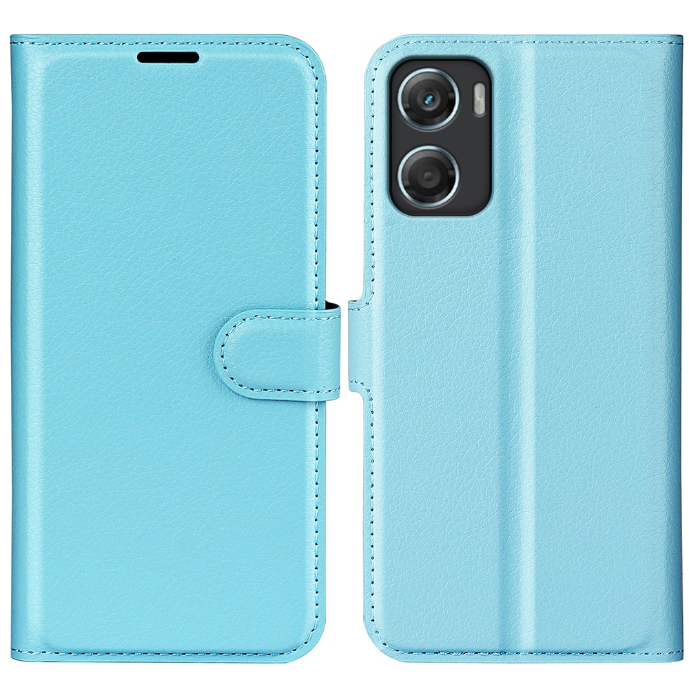 Litchi knížkové pouzdro na Motorola Moto G06 - modré