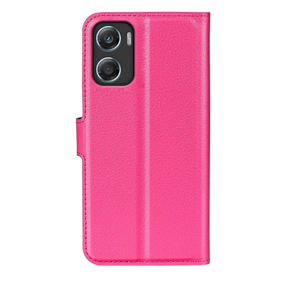 Litchi knížkové pouzdro na Motorola Moto G06 - rose