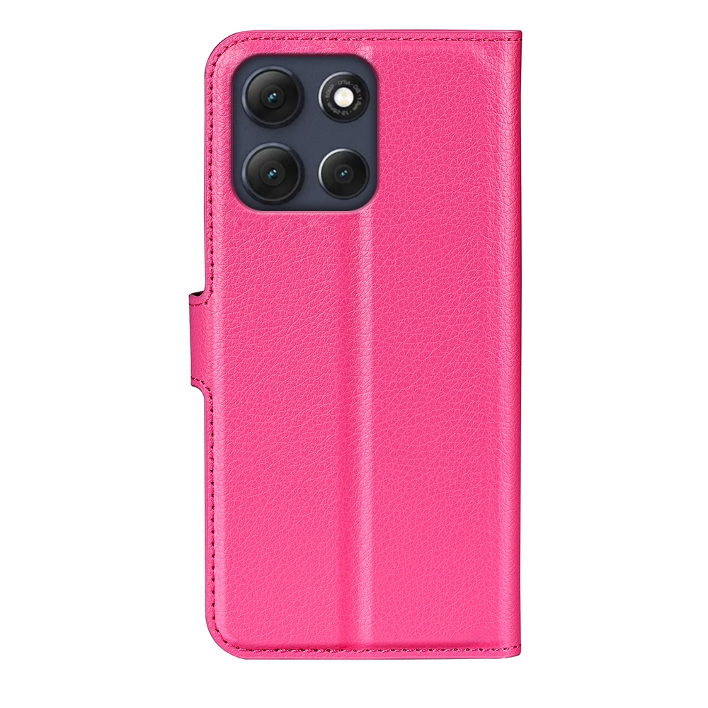 Litchi knížkové pouzdro na Motorola Moto G86 5G - rose