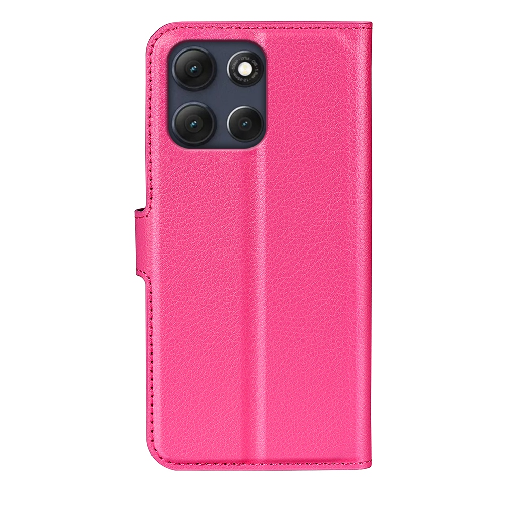 Litchi knížkové pouzdro na Motorola Moto G86 Power 5G - rose
