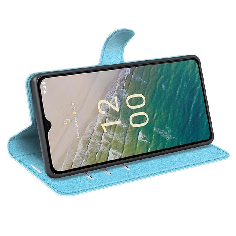 Litchi knížkové pouzdro na Nokia C32 - modré