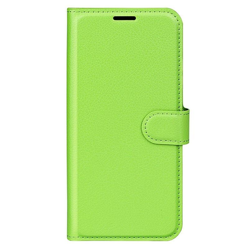 Litchi knížkové pouzdro na Nokia C32 - zelené