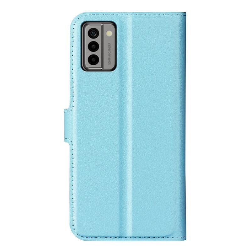 Litchi knížkové pouzdro na Nokia G22 - modré