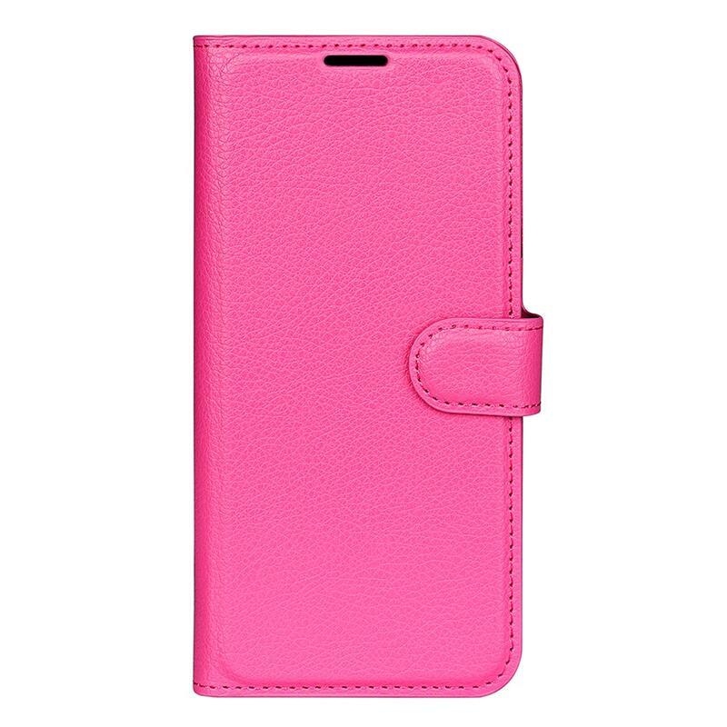 Litchi knížkové pouzdro na Nokia G22 - rose