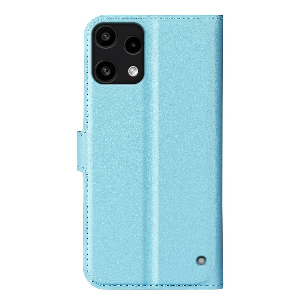 Litchi knížkové pouzdro na Nothing Phone (3a) Lite 5G - modré