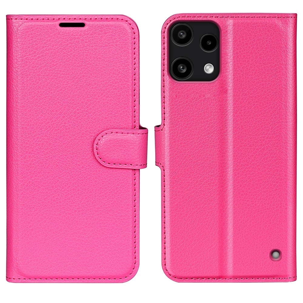 Litchi knížkové pouzdro na Nothing Phone (3a) Lite 5G - rose