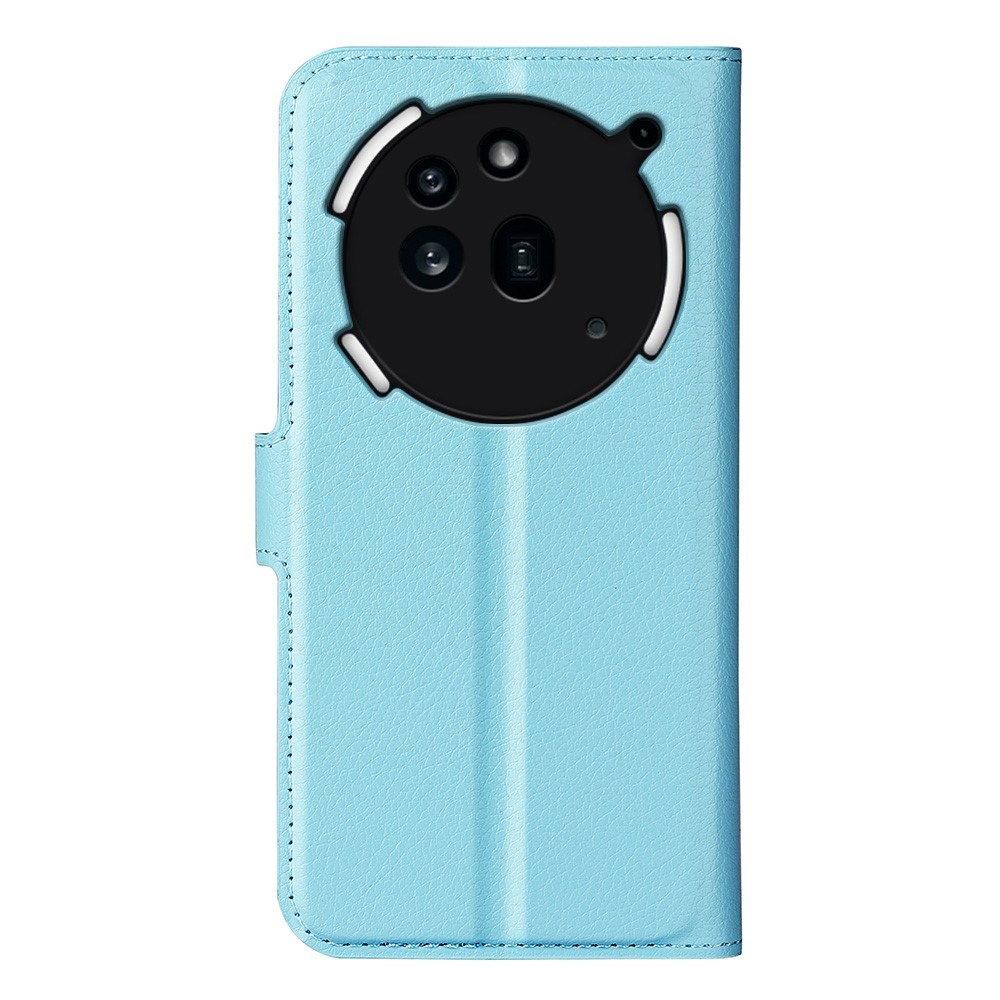 Litchi knížkové pouzdro na Nothing Phone (3a) Pro - modré