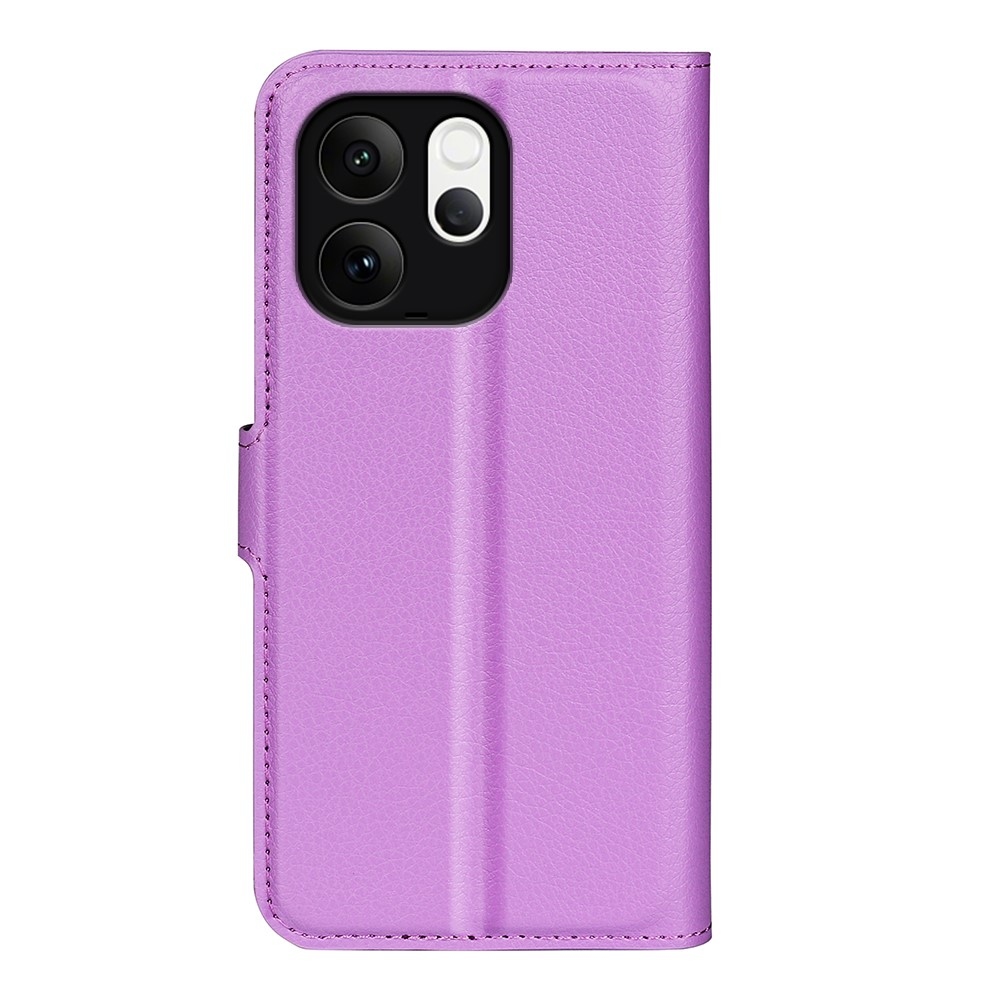 Litchi knížkové pouzdro na Vivo V70 5G - fialové