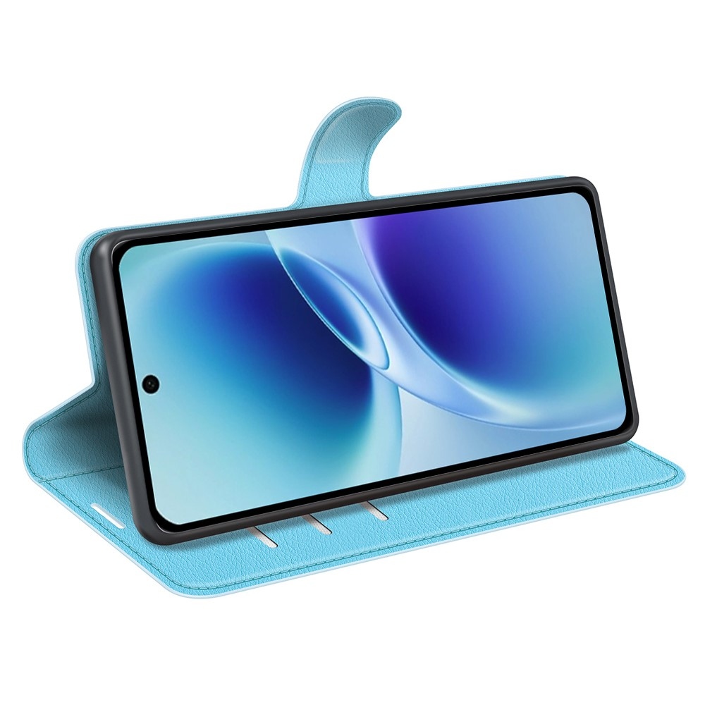 Litchi knížkové pouzdro na Vivo V70 5G - modré