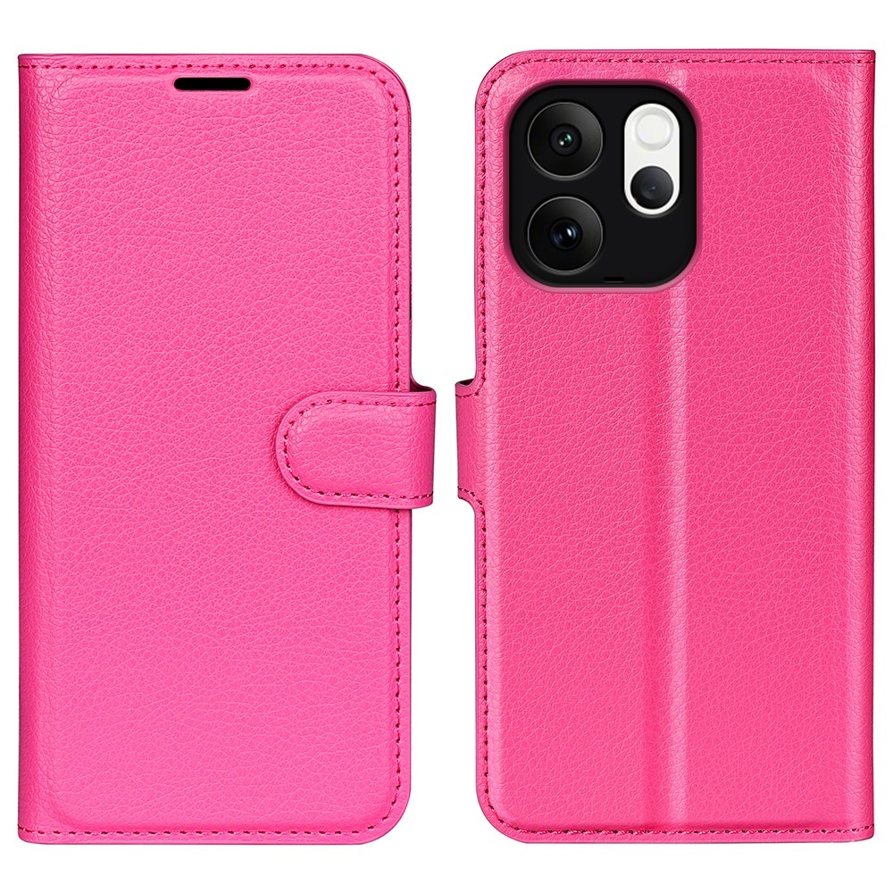 Litchi knížkové pouzdro na Vivo V70 5G - rose