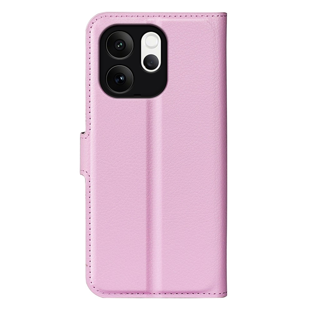 Litchi knížkové pouzdro na Vivo V70 5G - růžové
