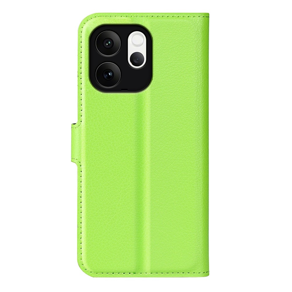 Litchi knížkové pouzdro na Vivo V70 5G - zelené