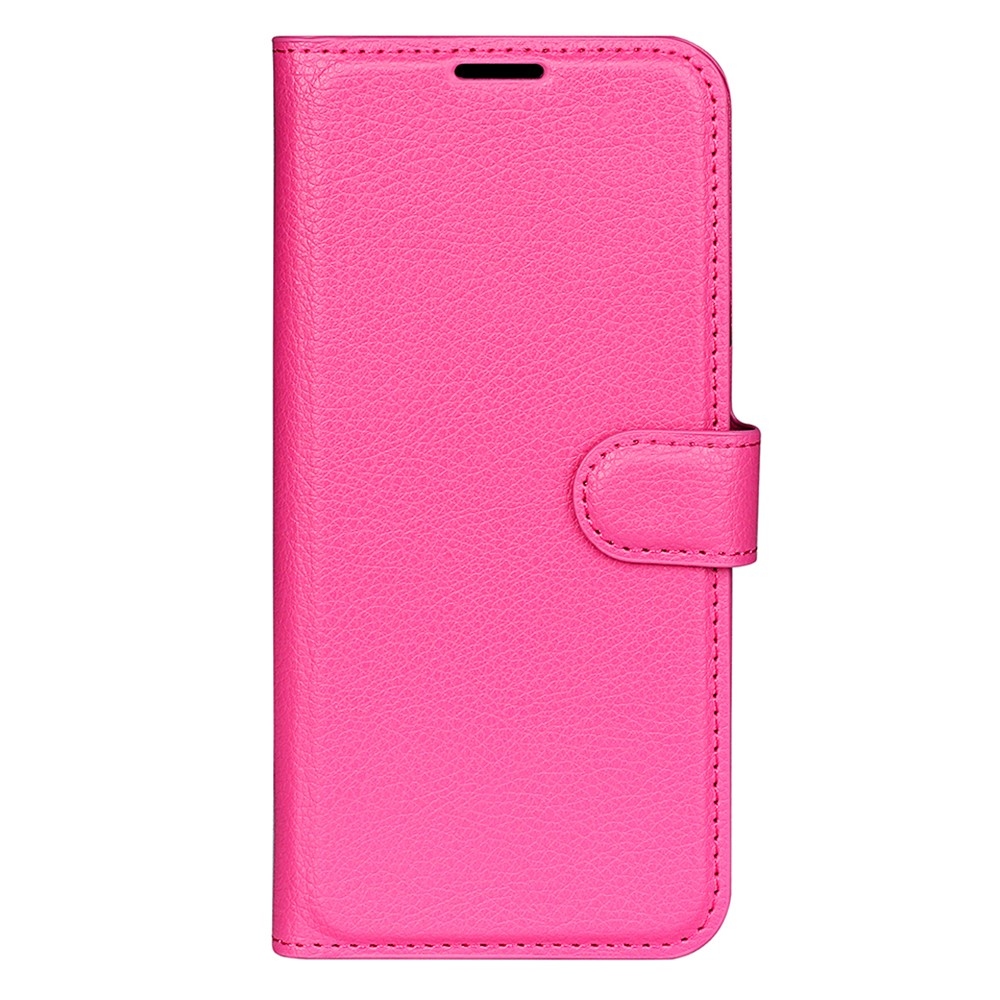 Litchi knížkové pouzdro na Xiaomi 17 - rose